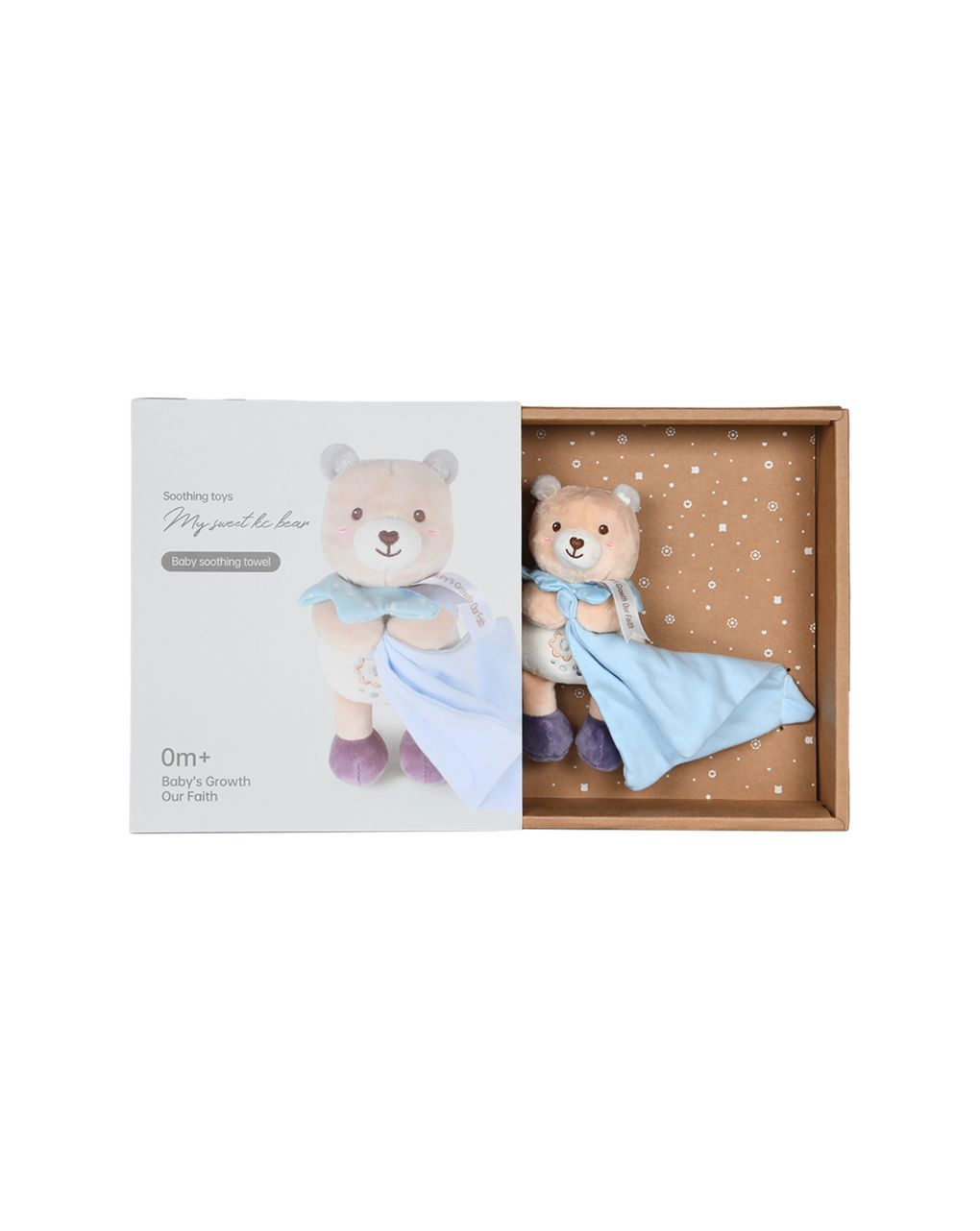 Bebe stars πανάκι παρηγοριάς teddy flower nani cuddle 60-106 - Bebe Stars