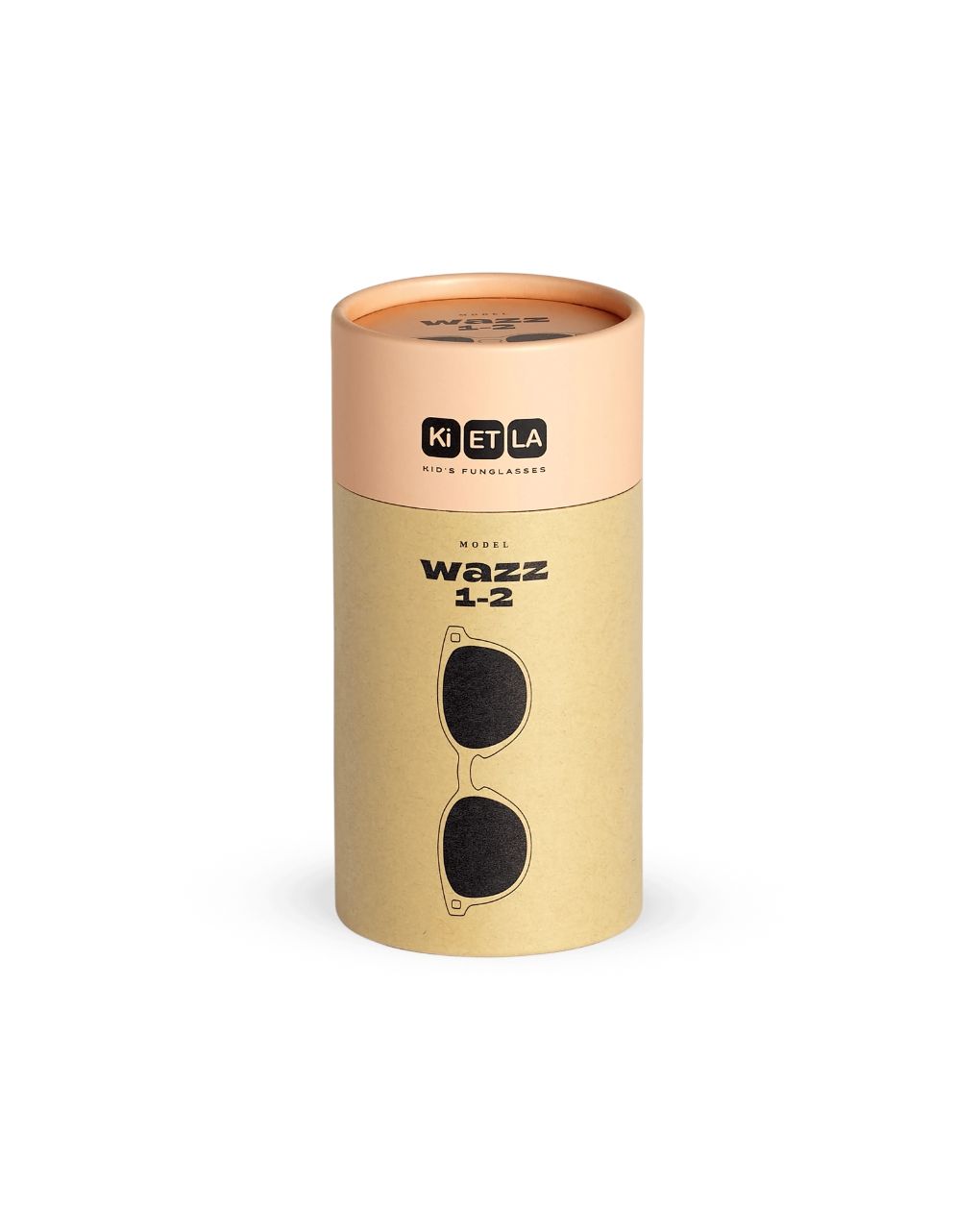Kietla γυαλιά ηλίου wazz 2-4 ετών wayfarer apricot wa3sunapricot - kietla