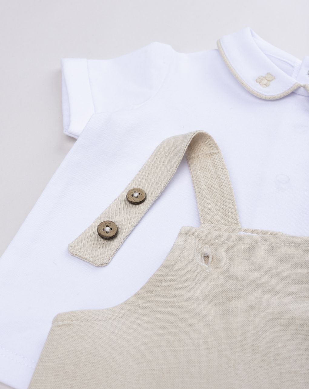 βρεφικό σετ t-shirt και σαλοπέτα teddy για αγόρι - Prénatal