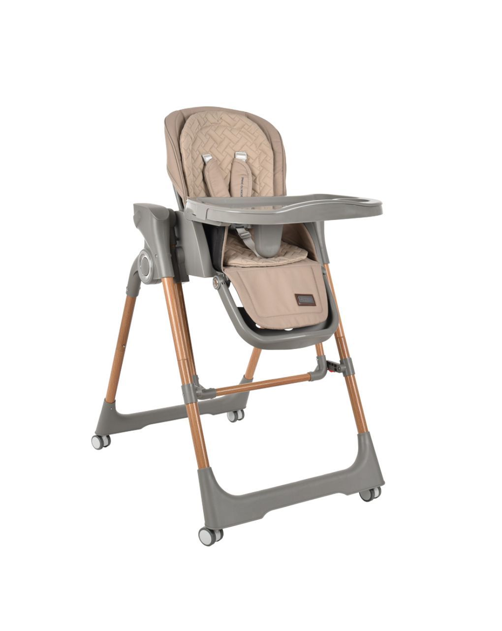 Bebe stars καρεκλάκι φαγητού-κούνια serenna ηλεκτρικό 2 σε 1 natural beige 871-182 - Bebe Stars