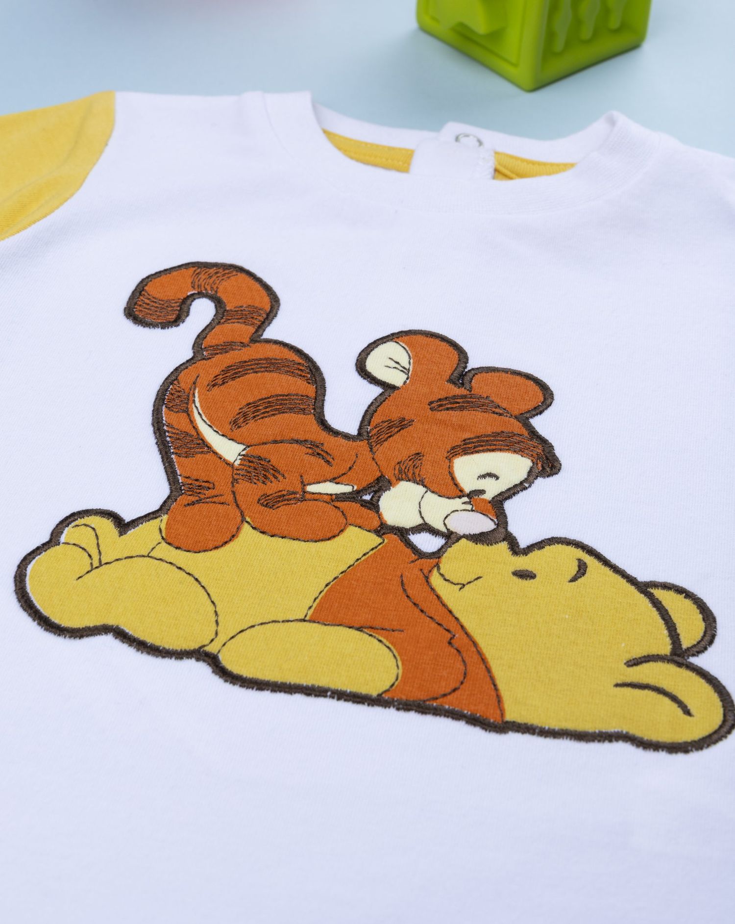 βρεφικό t-shirt λευκό winnie & tigger για αγόρι - Prénatal