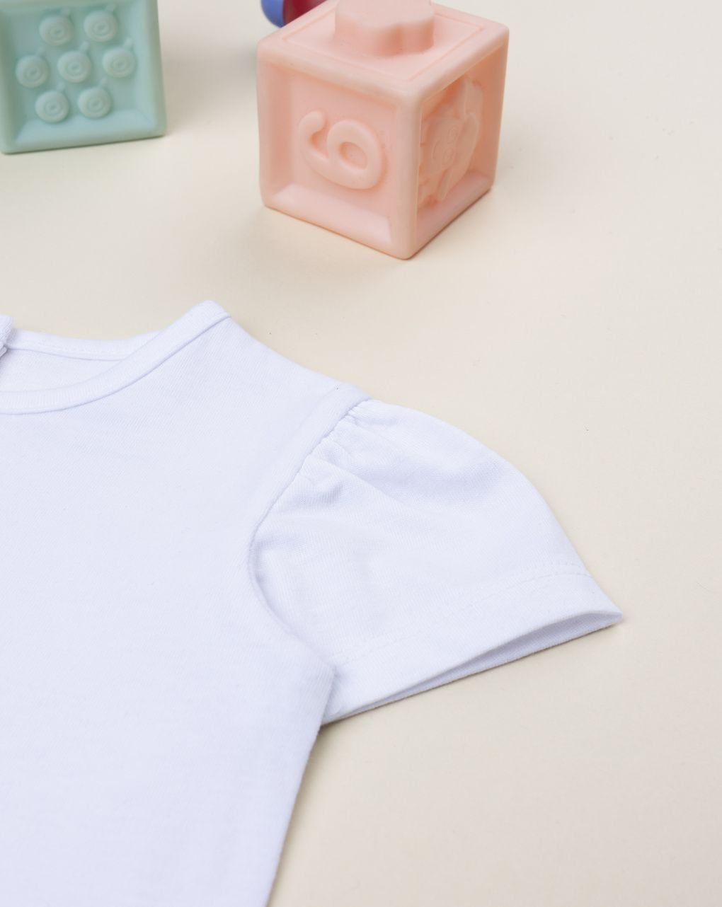 βρεφικό σετ t-shirt και σορτσάκι με φράουλα για κορίτσι - Prénatal