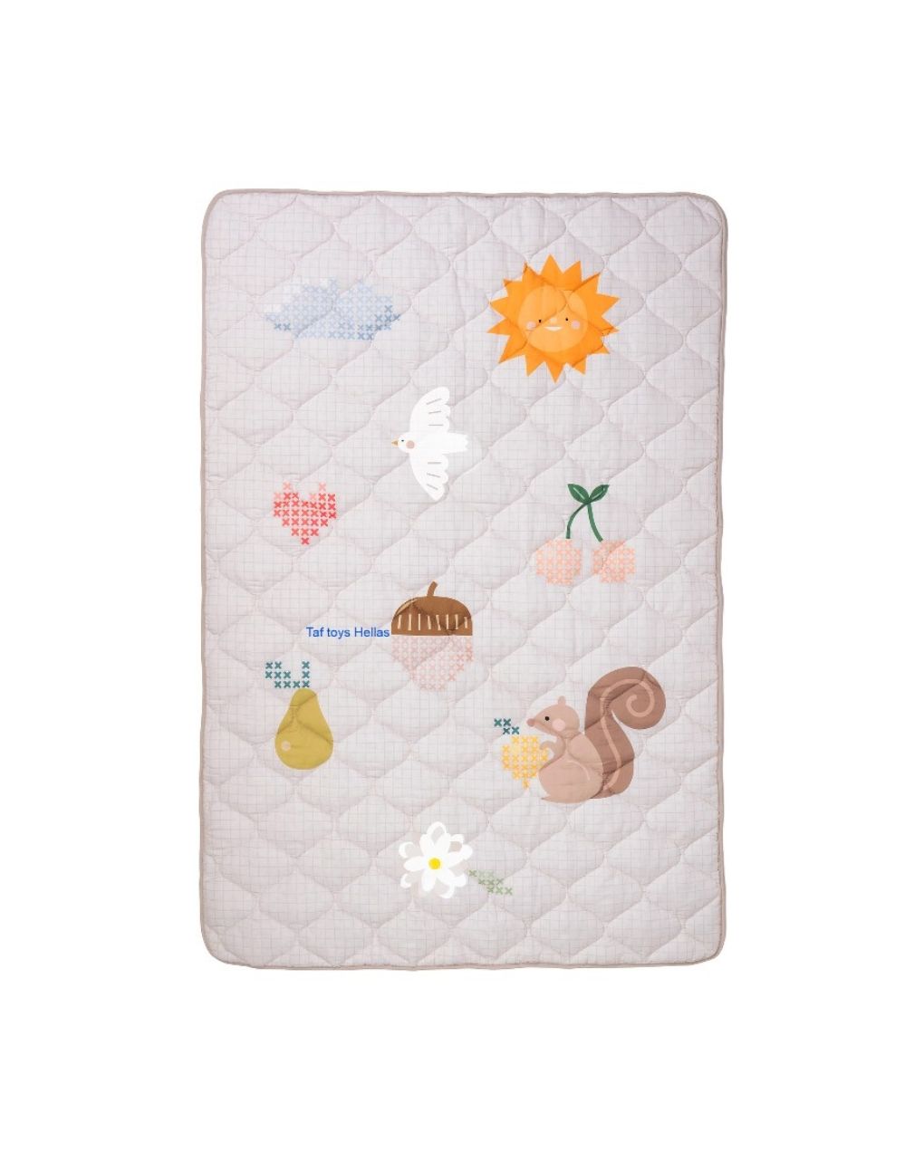 Taf-toys fantasy bloom quilted playmat t-13915