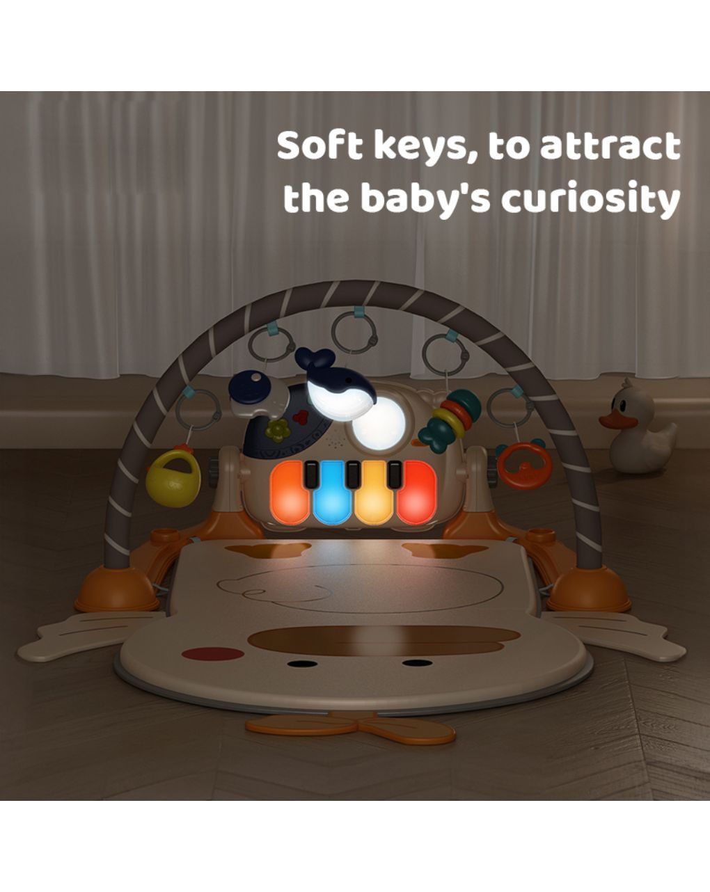 Bebe stars γυμναστήριο piano ducky 100-201 - Bebe Stars