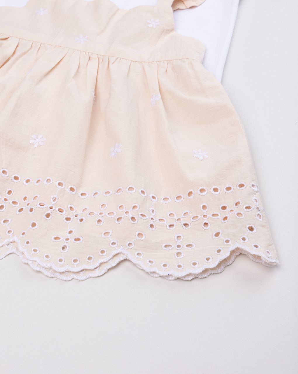 βρεφικό σετ t-shirt και φόρεμα με λουλούδια για κορίτσι - Prénatal