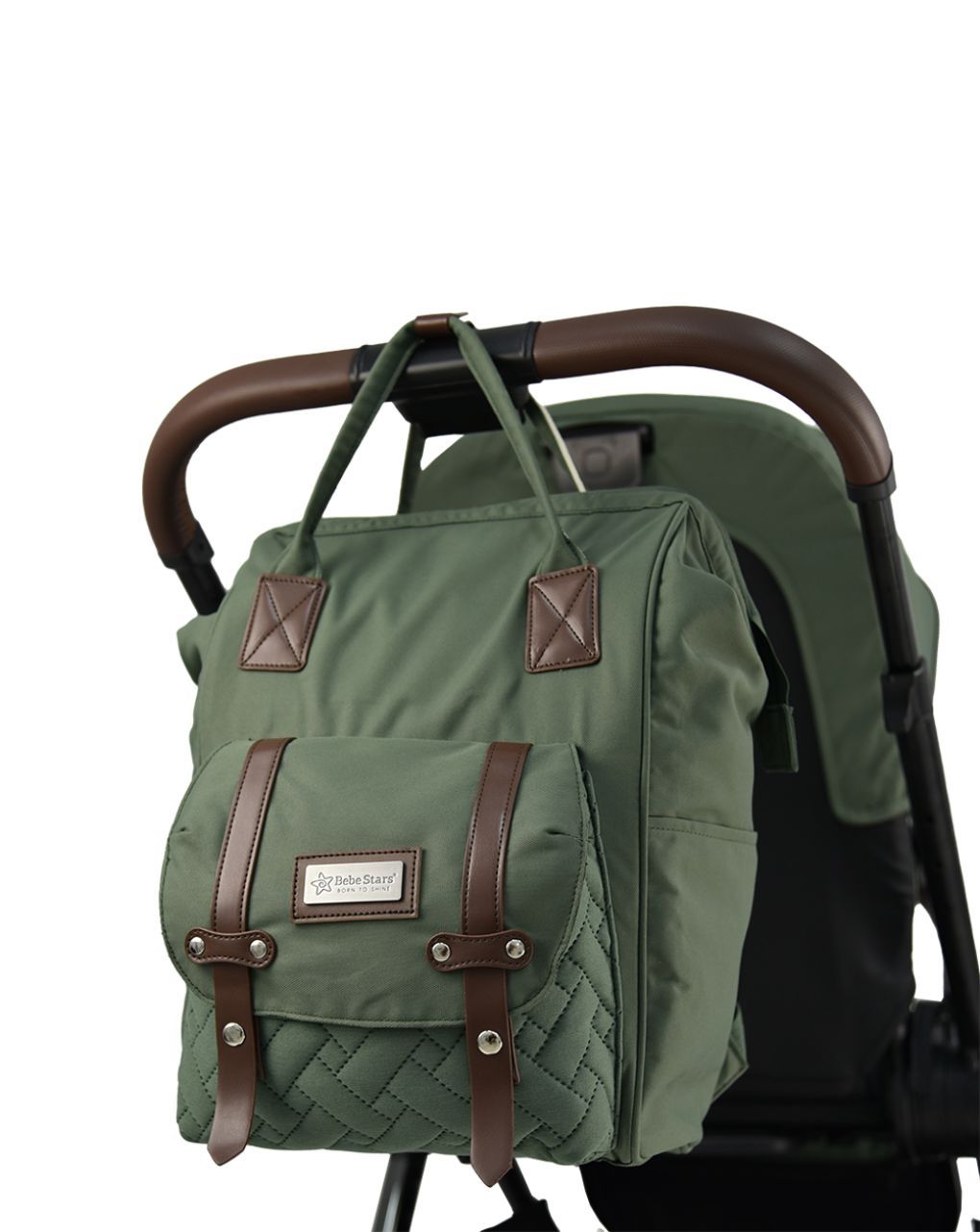 Bebe stars πολυκαρότσι 2 σε 1 mythos forest green 345-176 - Bebe Stars