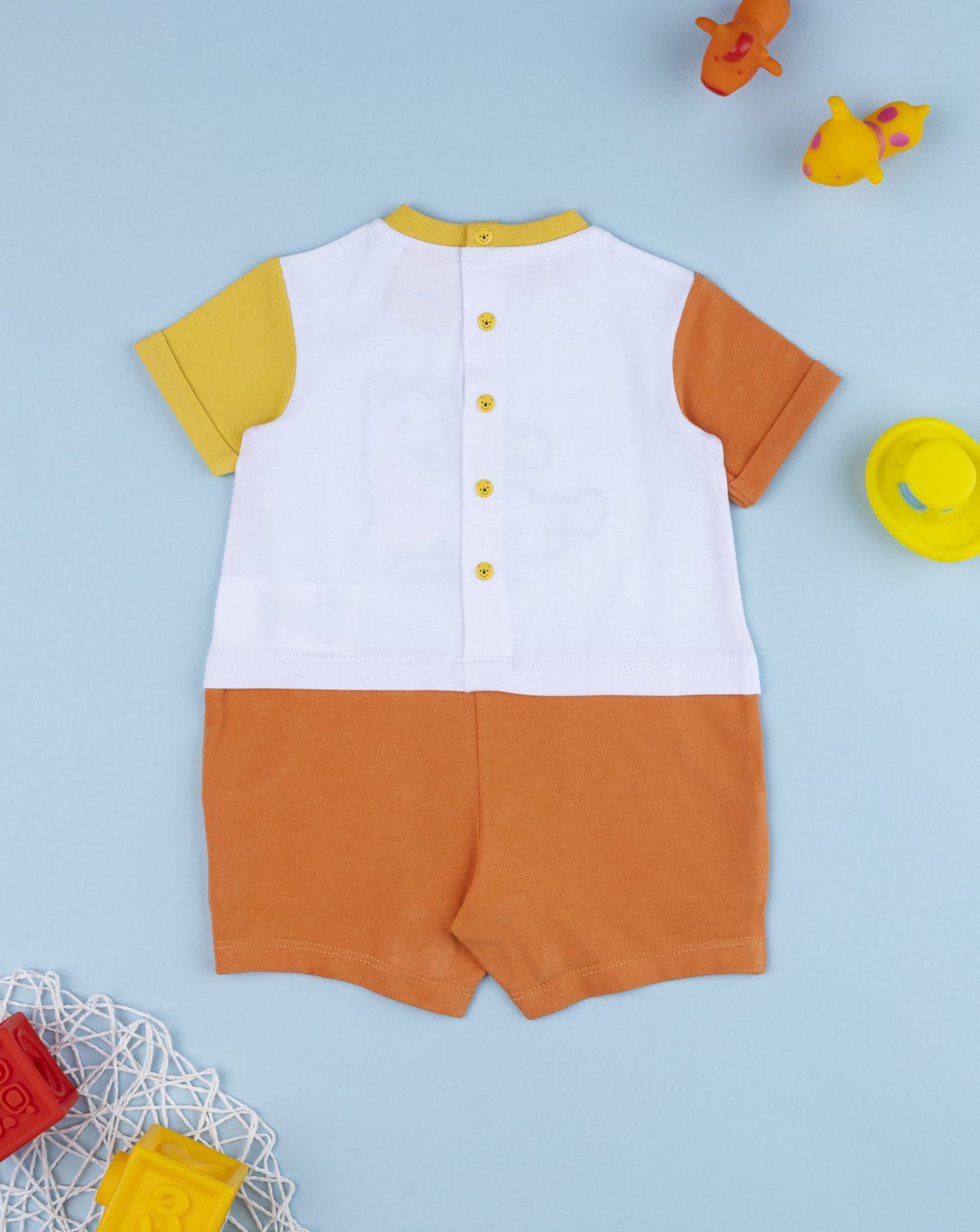 βρεφικό φορμάκι λευκό winnie & tigger για αγόρι - Prénatal