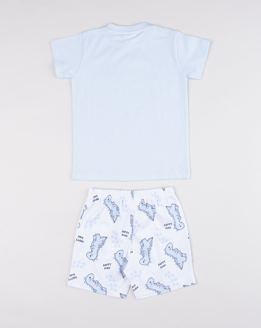 βρεφική πιτζάμα γαλάζια/λευκή dino για αγόρι - Prénatal
