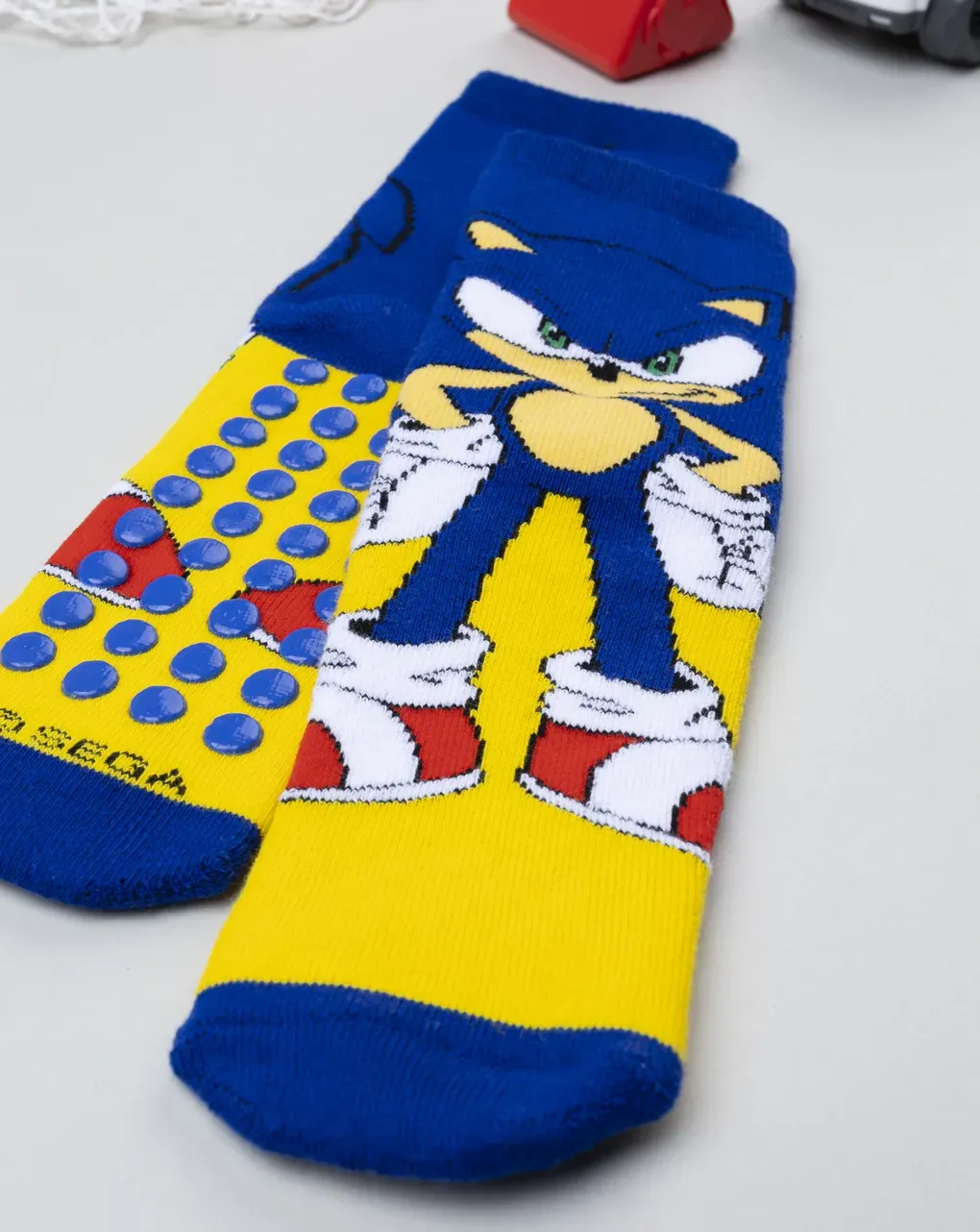παιδικές αντιολισθητικές κάλτσες sonic για αγόρι - Prénatal