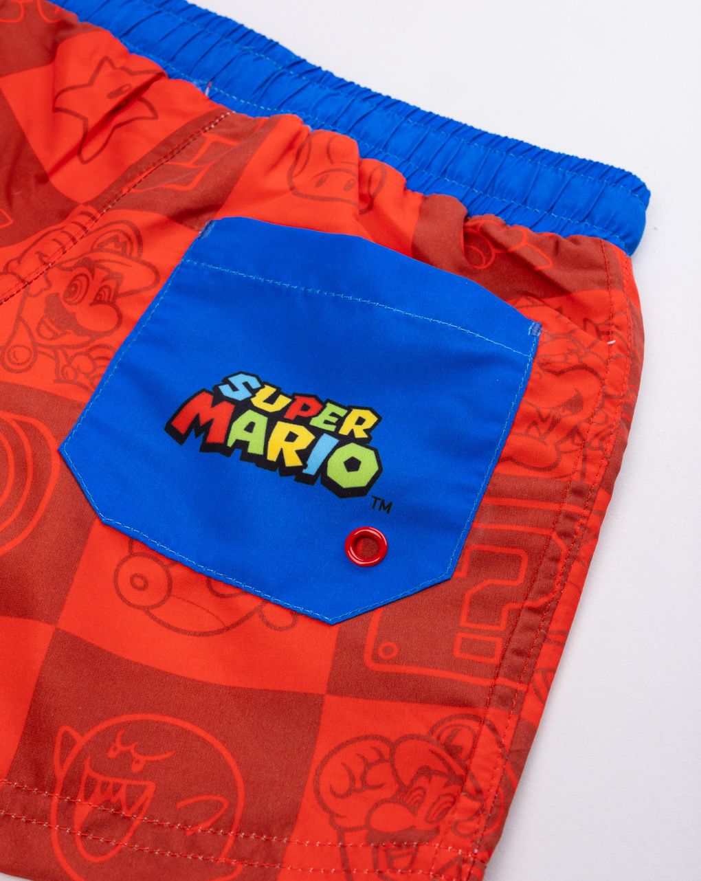 παιδικό μαγιό boxer κόκκινο super mario για αγόρι - Prénatal