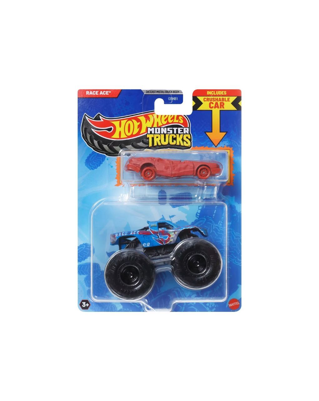 Hot wheels οχήματα monster trucks 1:64 grh81 (διάφορα σχέδια) - Hot wheels