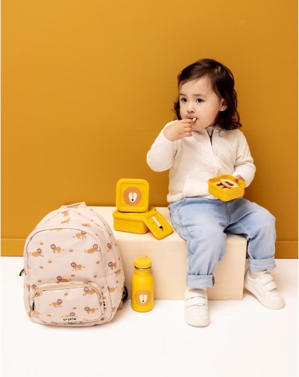 Trixie σετ φαγητοδοχεία snack box nesting 3τμχ mr. lion t05213 - TRIXIE