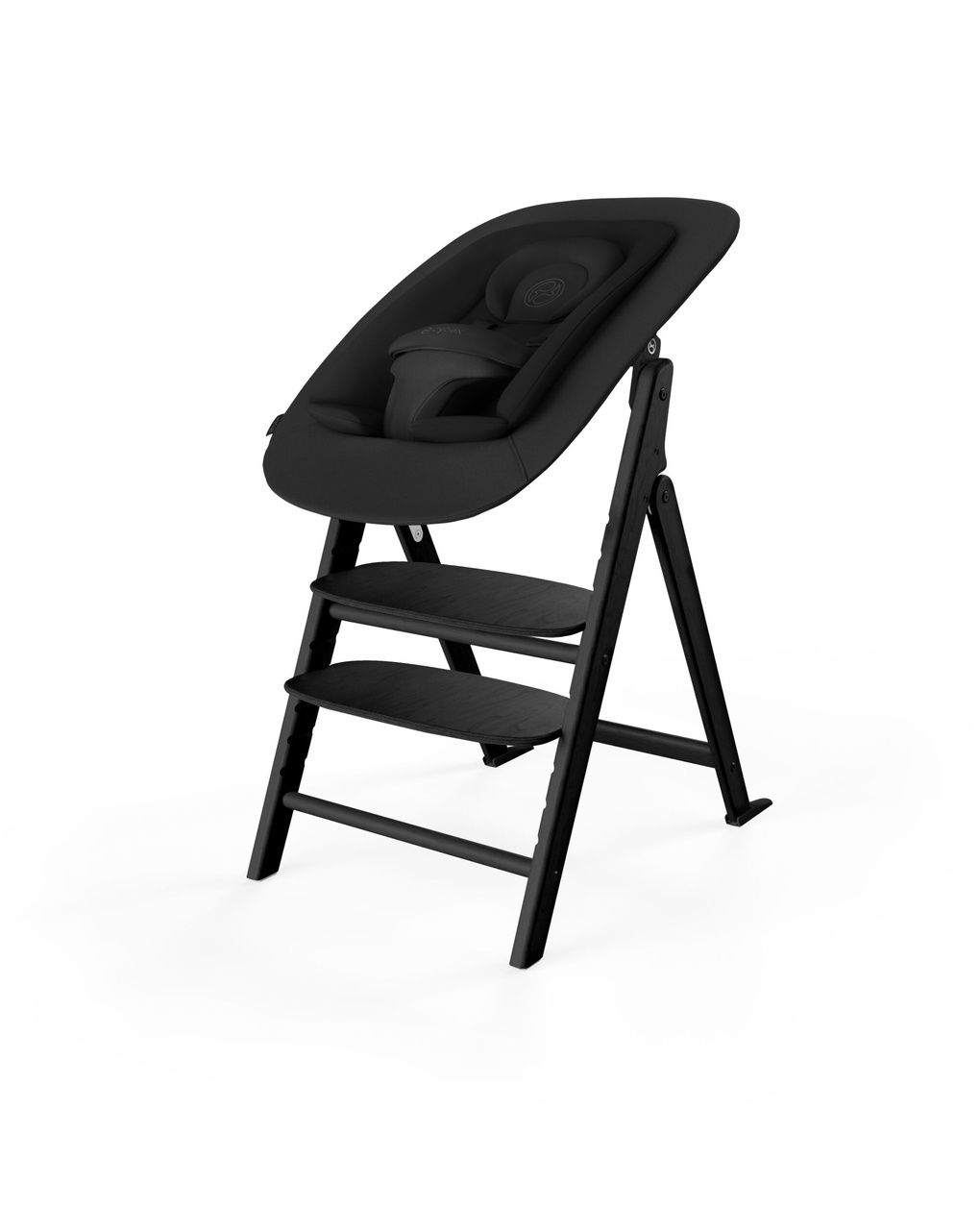 Cybex click & fold 3-σε-1 κάθισμα φαγητού stunning black - Cybex