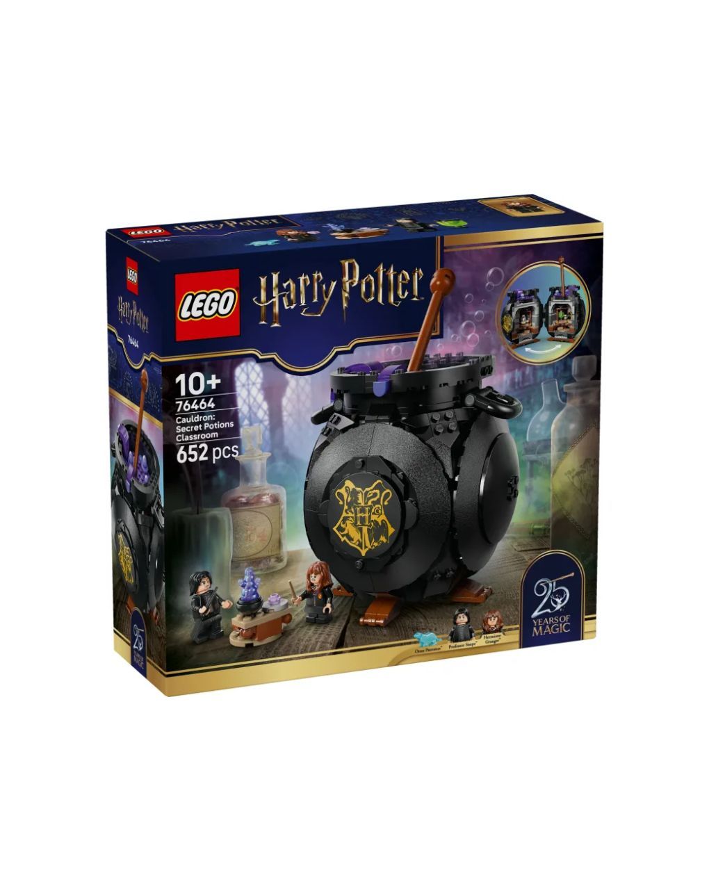 Lego harry potter cauldron: secret potions classroom 76464