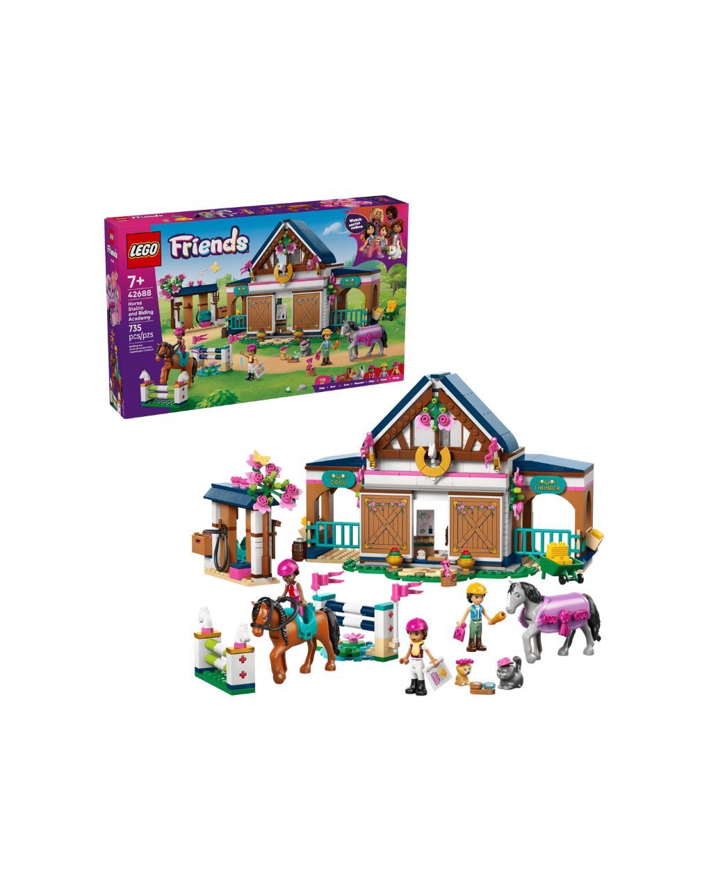 Lego friends horse stable and riding academy 42688 - LEGO, LEGO Friends