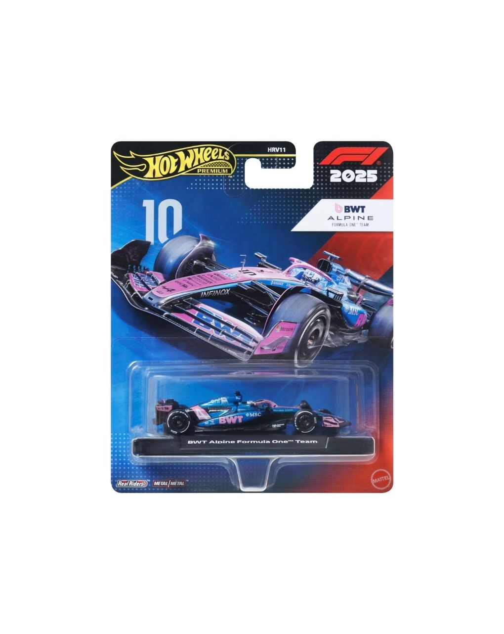 Hot wheels συλλεκτικά αυτοκινητάκια formula 1 hrv11 (διάφορα σχέδια) - Hot wheels