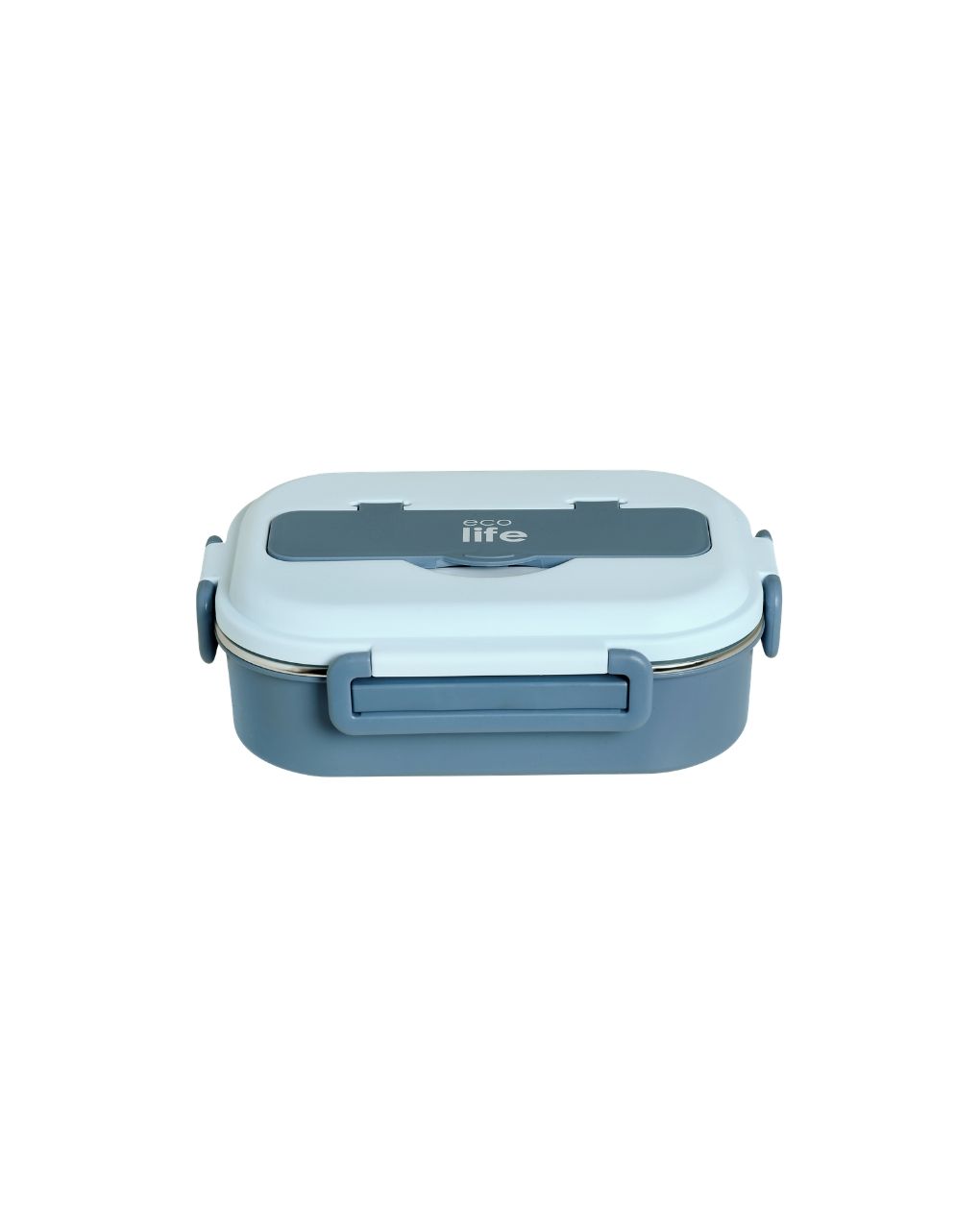 Ecolife φαγητοδοχείο 3 θέσεων 1lt μπλε 33-fc-9092 - Ecolife