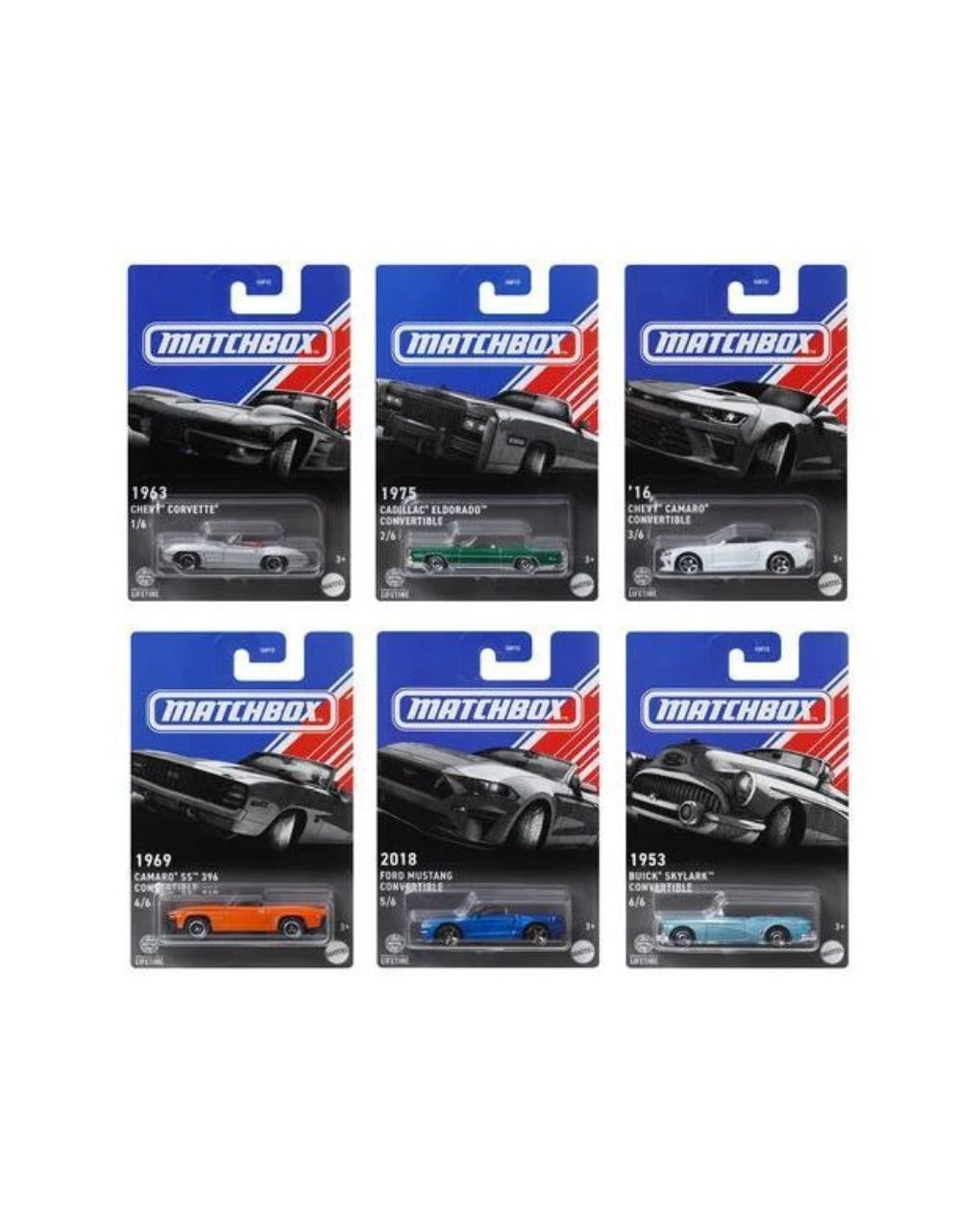 Matchbox αυτοκινητάκια θεματικά 1:64 ggf12 (διάφορα σχέδια)