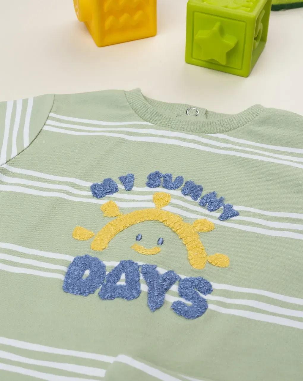 βρεφικό σετ t-shirt και σορτσάκι sunny days για αγόρι - Prénatal