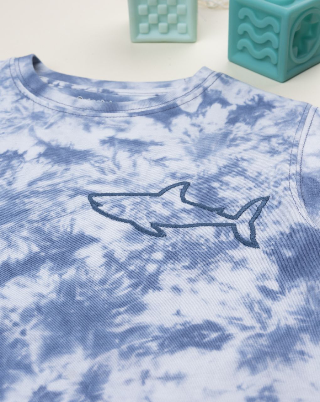 παιδικό t-shirt tie dye με καρχαρία για αγόρι - Prénatal