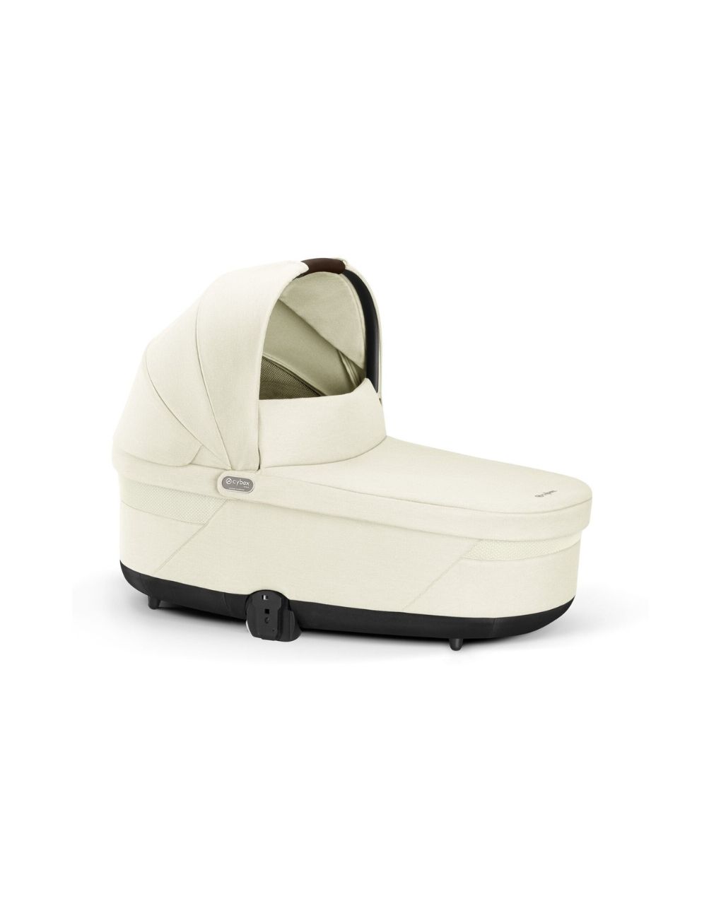 Cybex balios s lux σύστημα μεταφοράς trio με cot s lux, cloud g3 plus moon black και αντάπτορες seashell beige - Cybex
