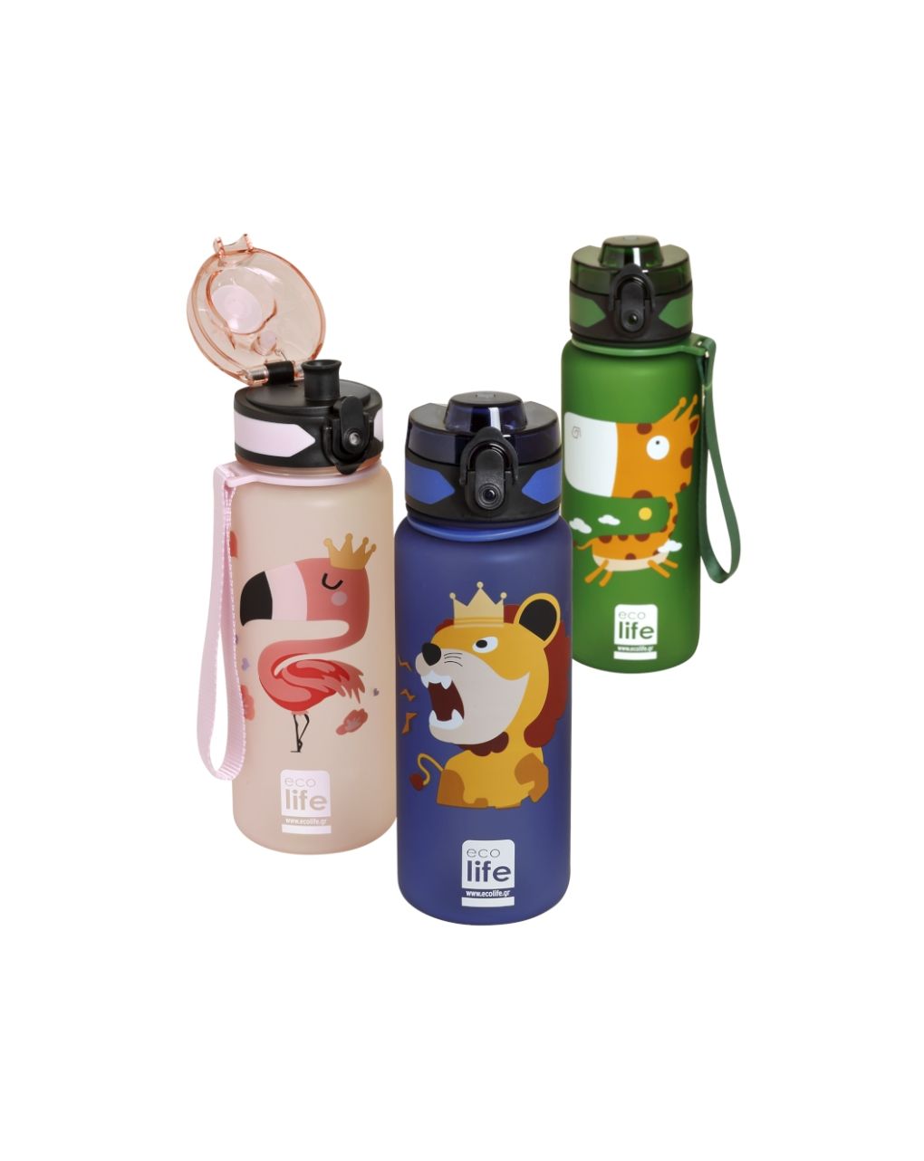 Ecolife tritan παγούρι 500ml giraffe 33-bo-2307 - Ecolife