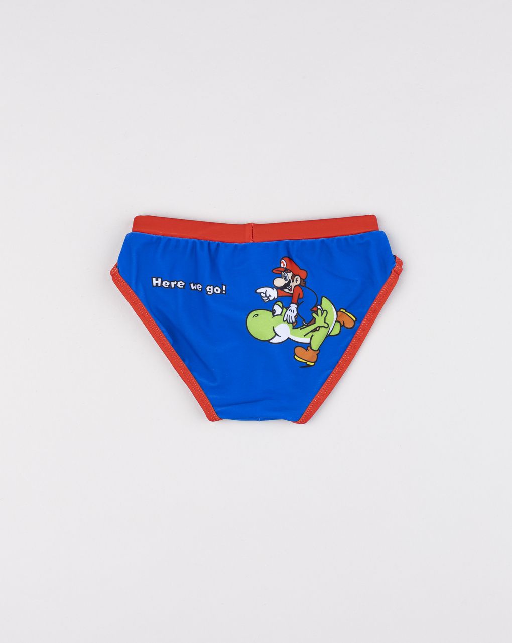 παιδικό μαγιό σλιπ μπλε super mario για αγόρι - Prénatal