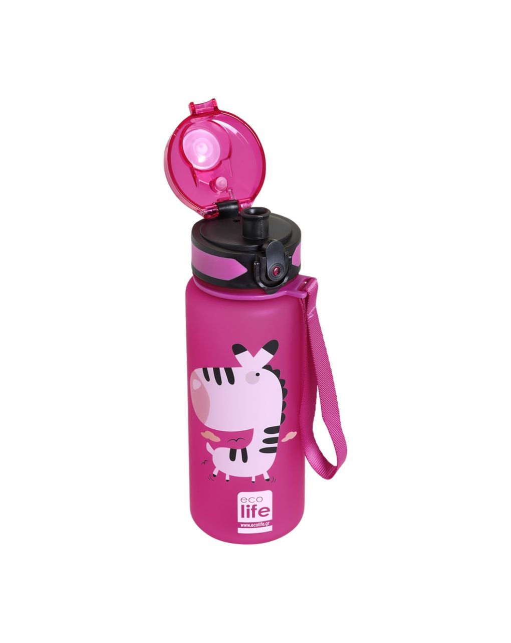 Ecolife tritan παγούρι 500ml zebra 33-bo-2309 - Ecolife