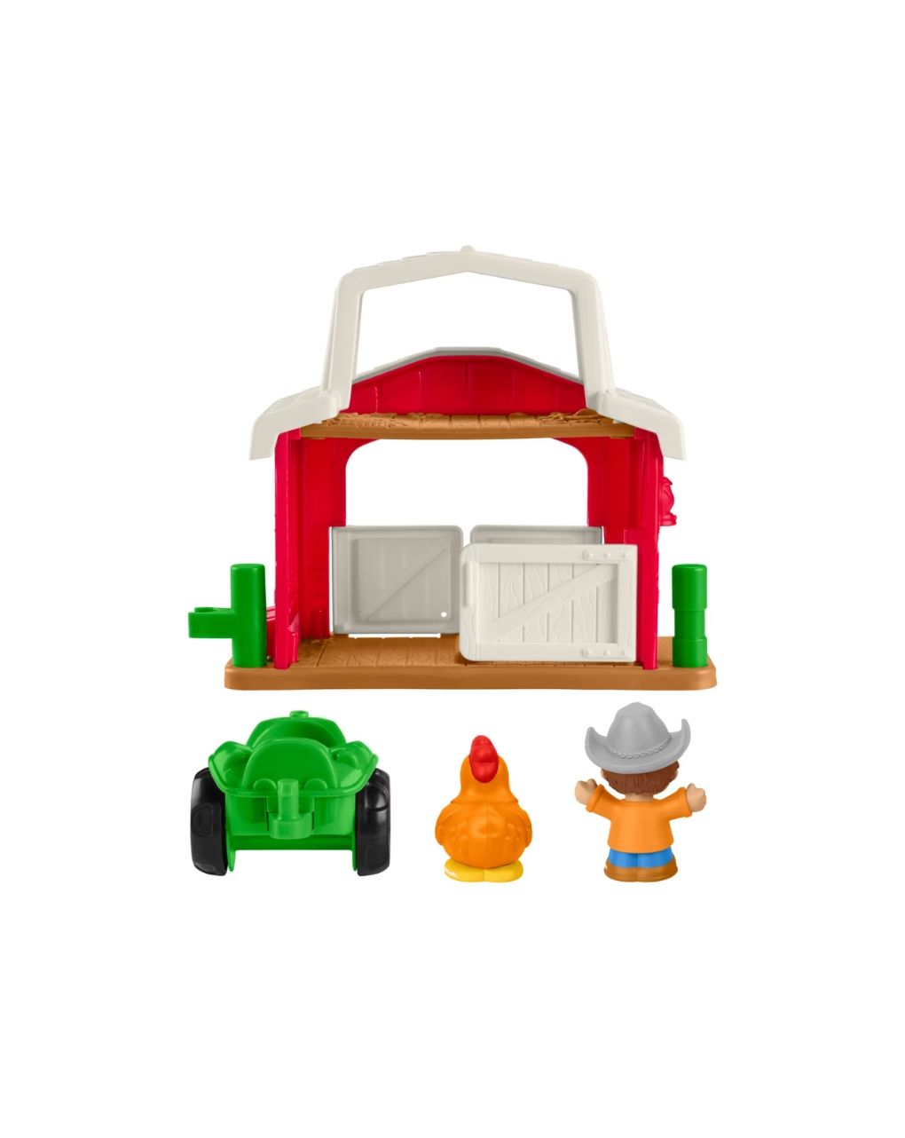 Fisher-price little people μίνι φάρμα με τρακτέρ και 2 φιγούρες jly77 - Fisher-Price