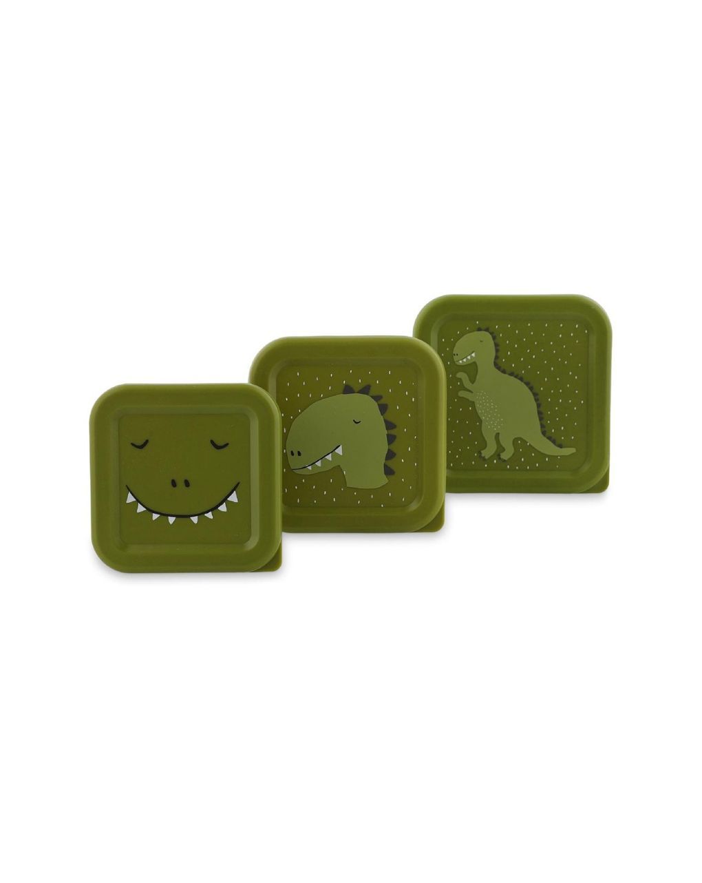 Trixie σετ φαγητοδοχεία snack box nesting 3τμχ mr. dino t05201 - TRIXIE