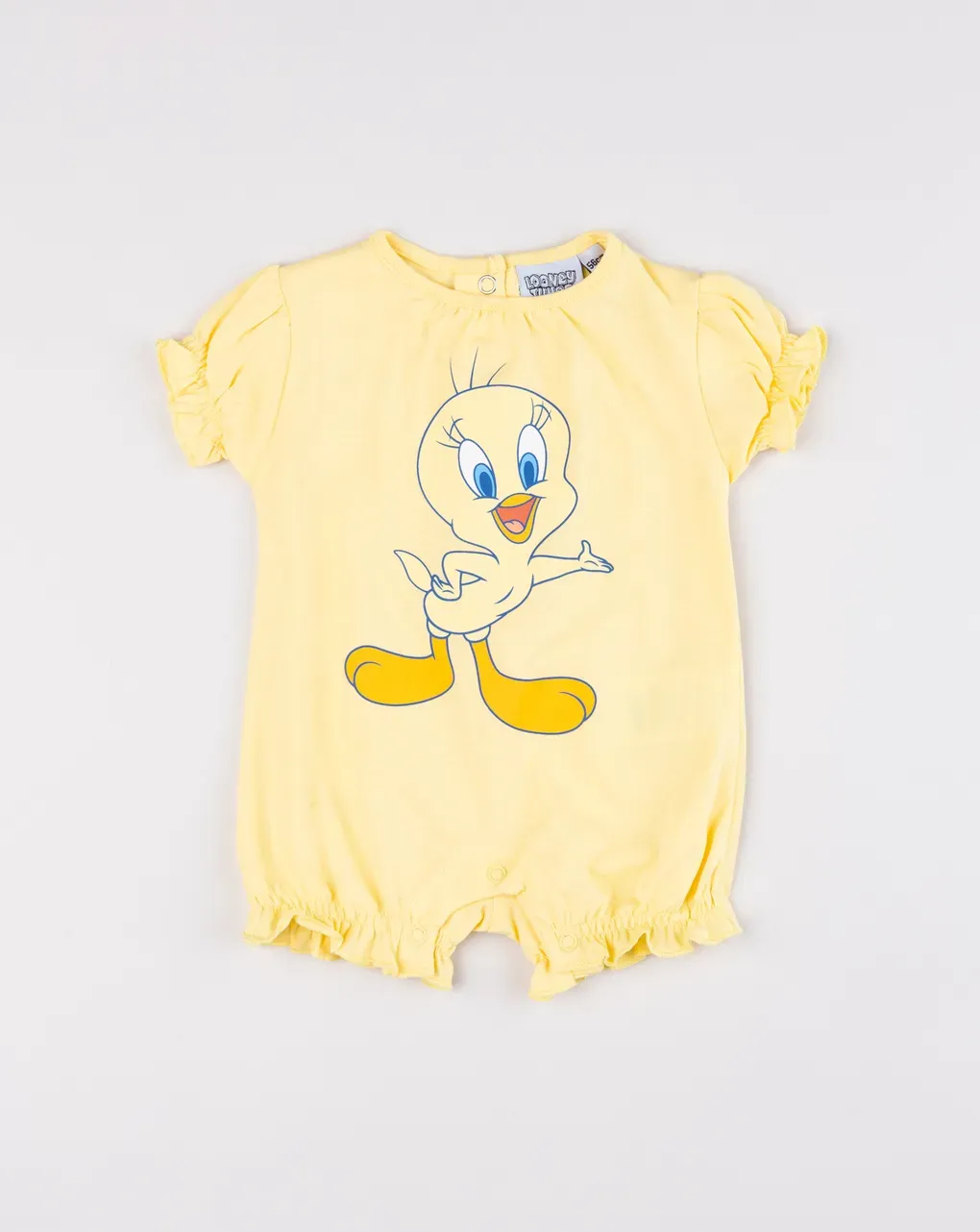 βρεφικό φορμάκι κίτρινο tweety για κορίτσι