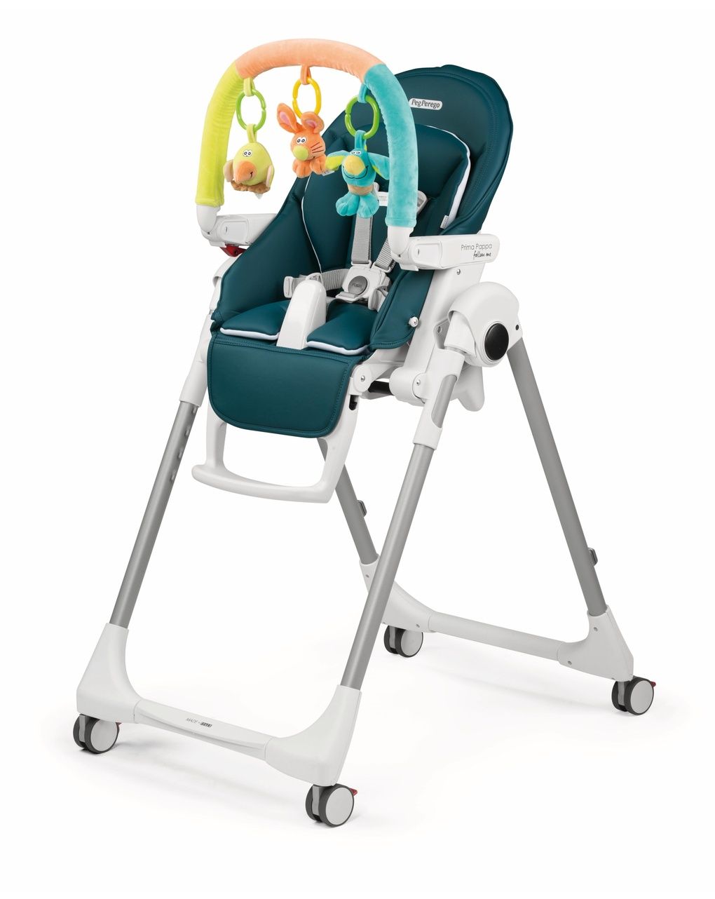 Peg perego prima pappa follow me καρεκλάκι φαγητού plus petrolio - Peg-Pérego
