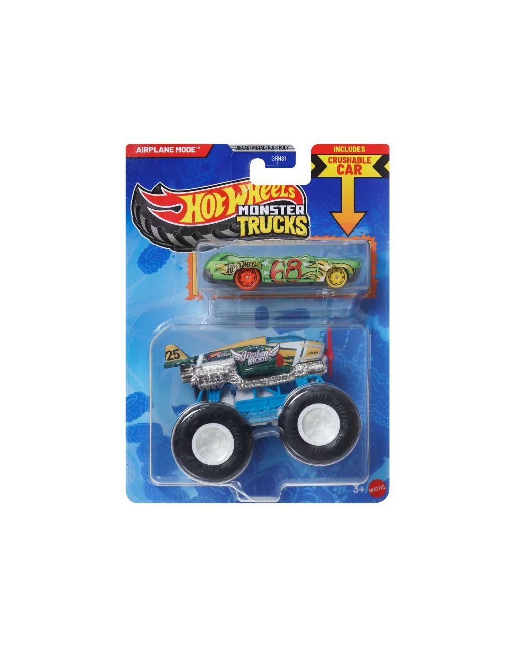 Hot wheels οχήματα monster trucks 1:64 grh81 (διάφορα σχέδια) - Hot wheels