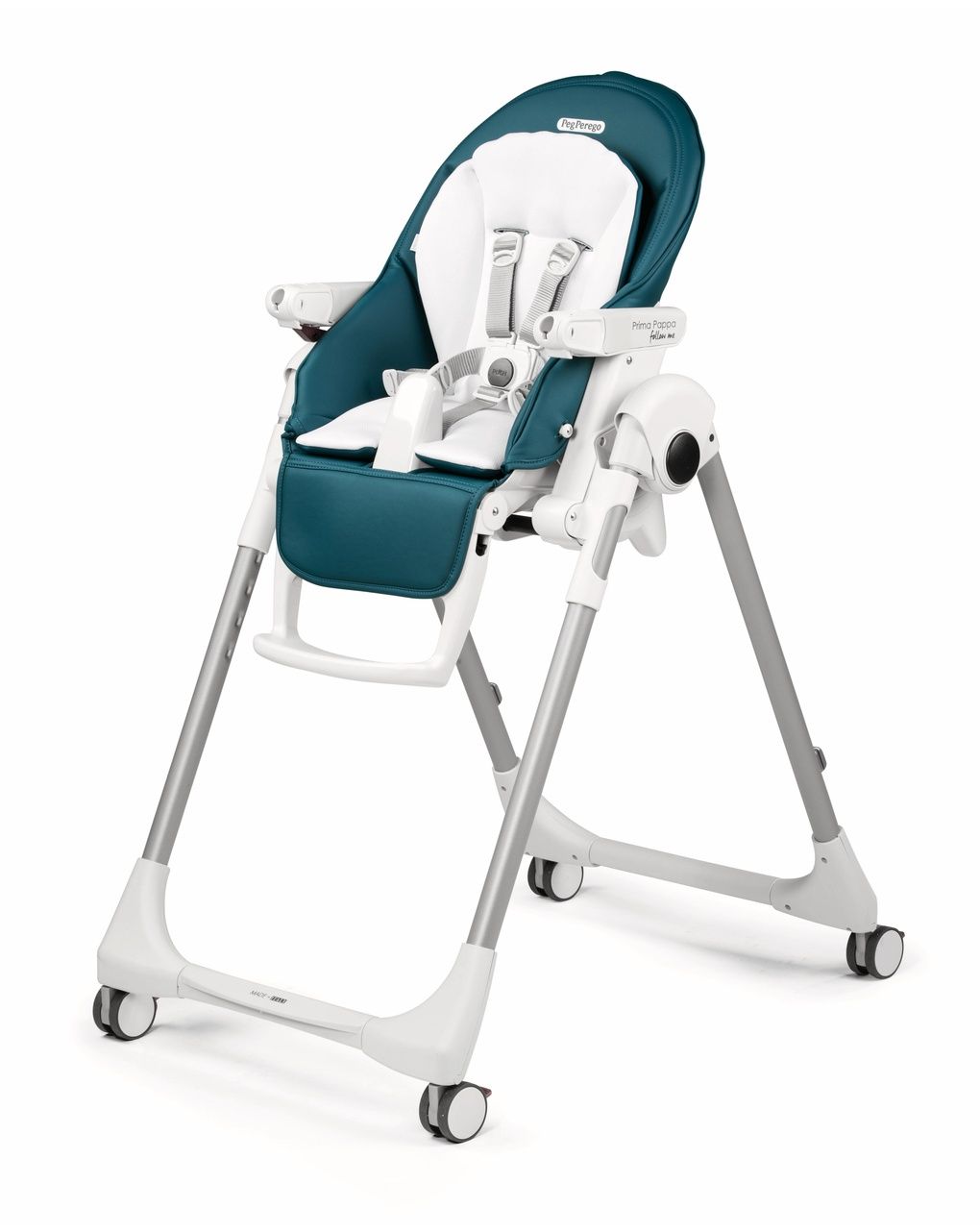 Peg perego prima pappa follow me καρεκλάκι φαγητού plus petrolio - Peg-Pérego