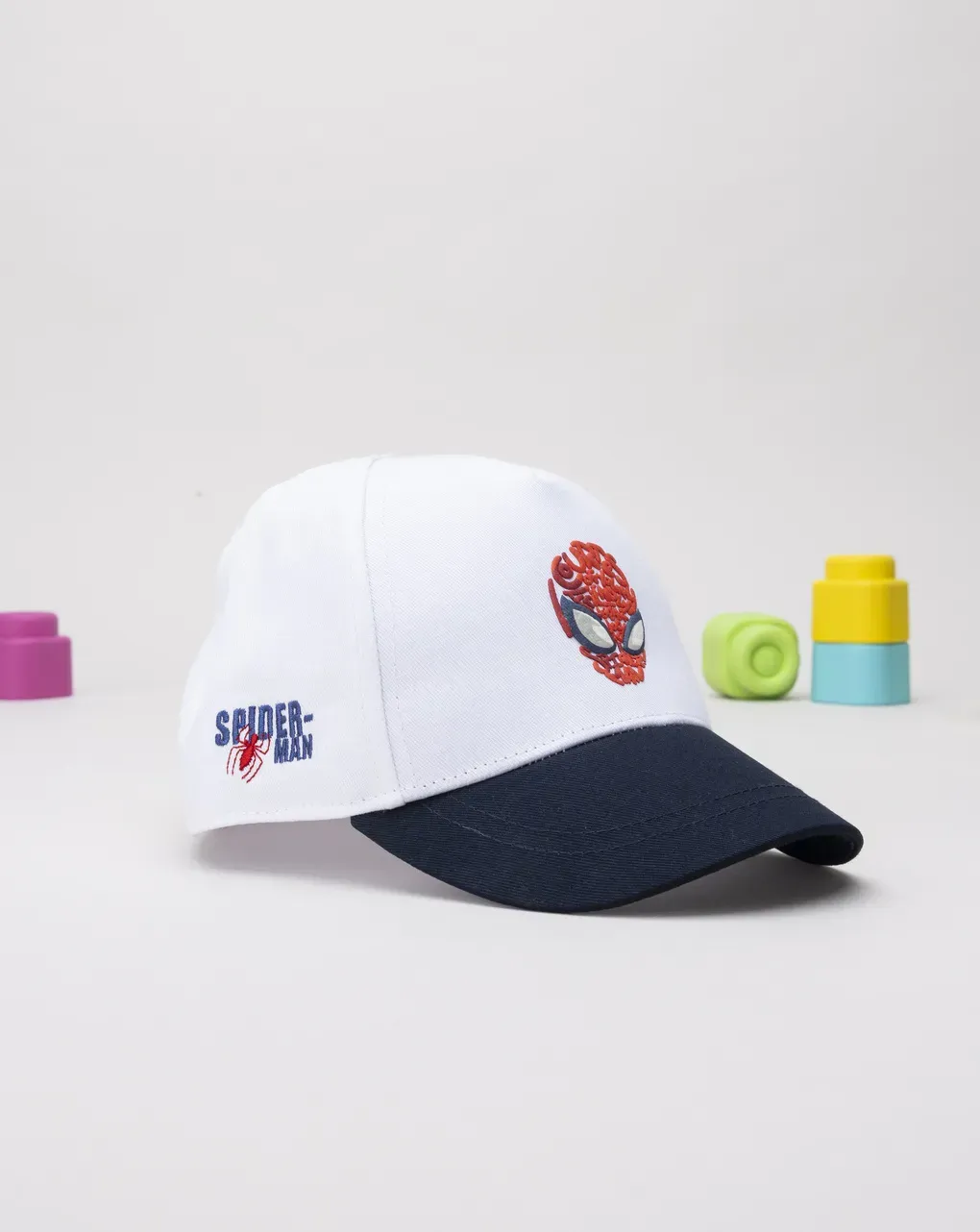 παιδικό καπέλο λευκό spiderman για αγόρι - Prénatal