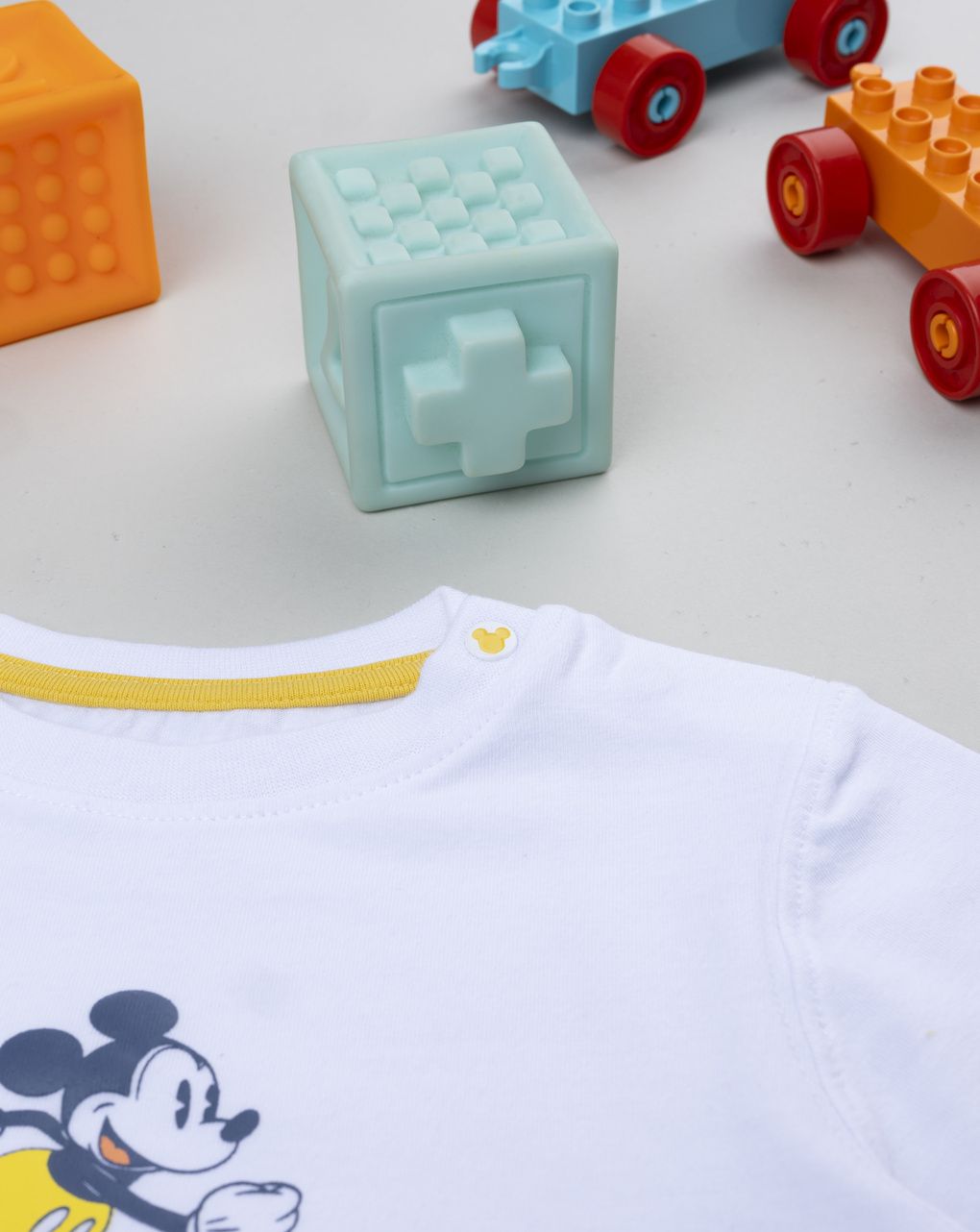 βρεφικό σετ t-shirt και σορτσάκι mickey για αγόρι - Prénatal