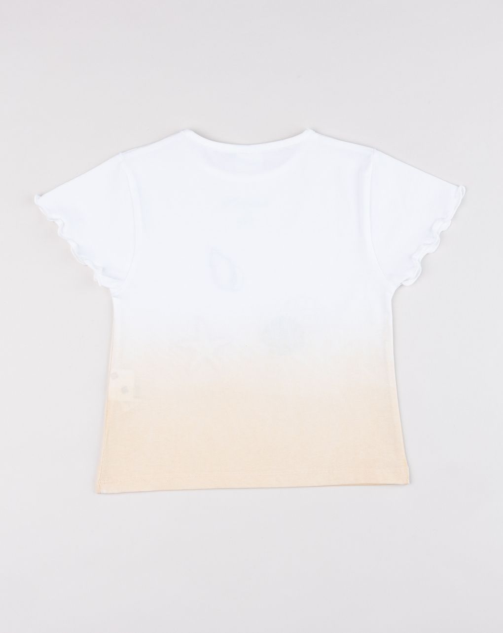 παιδικό t-shirt λευκό/μπεζ με κοχύλια για κορίτσι - Prénatal