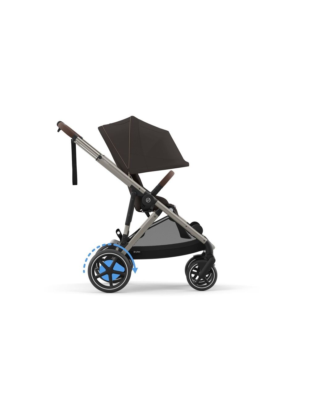 Cybex e-gazelle s καρότσι περιπάτου tpe chocolate brown - Cybex