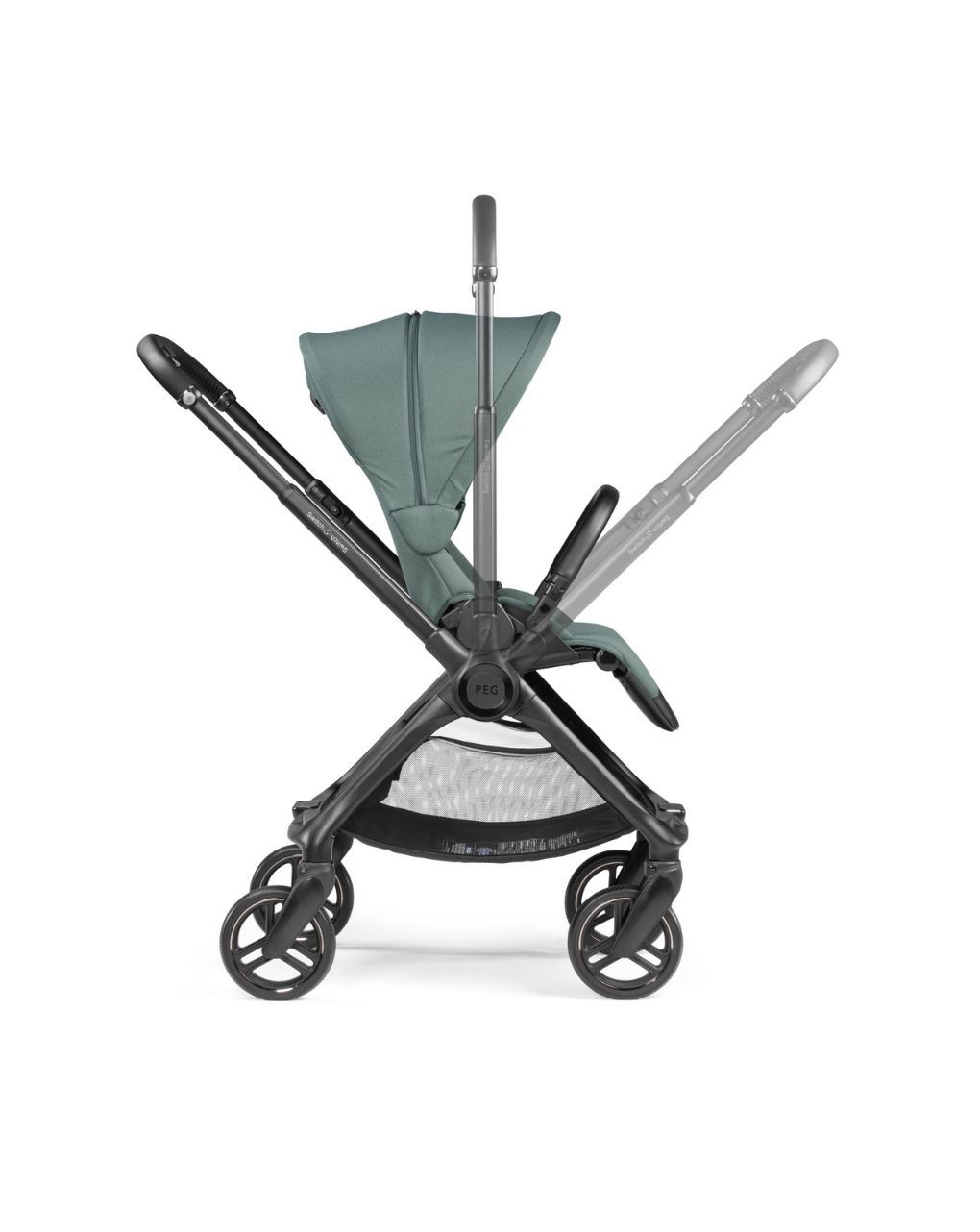 Peg perego σύστημα μετακίνησης 3 σε 1 trio switch flex slk jade - Peg-Pérego