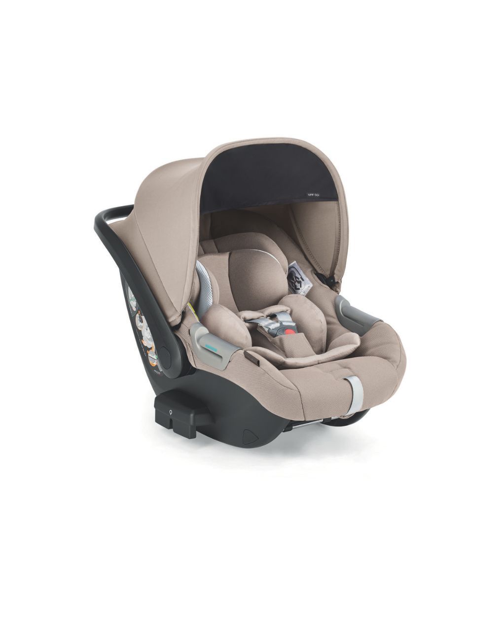 Inglesina aptica σύστημα μεταφοράς quattro με κάθισμα αυτοκινήτου darwin vicuna beige/palladio black - Inglesina