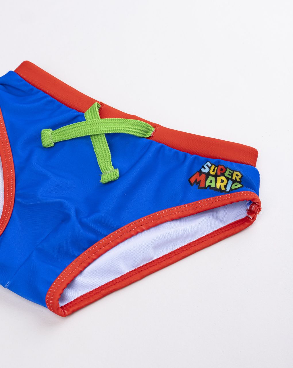 παιδικό μαγιό σλιπ μπλε super mario για αγόρι - Prénatal