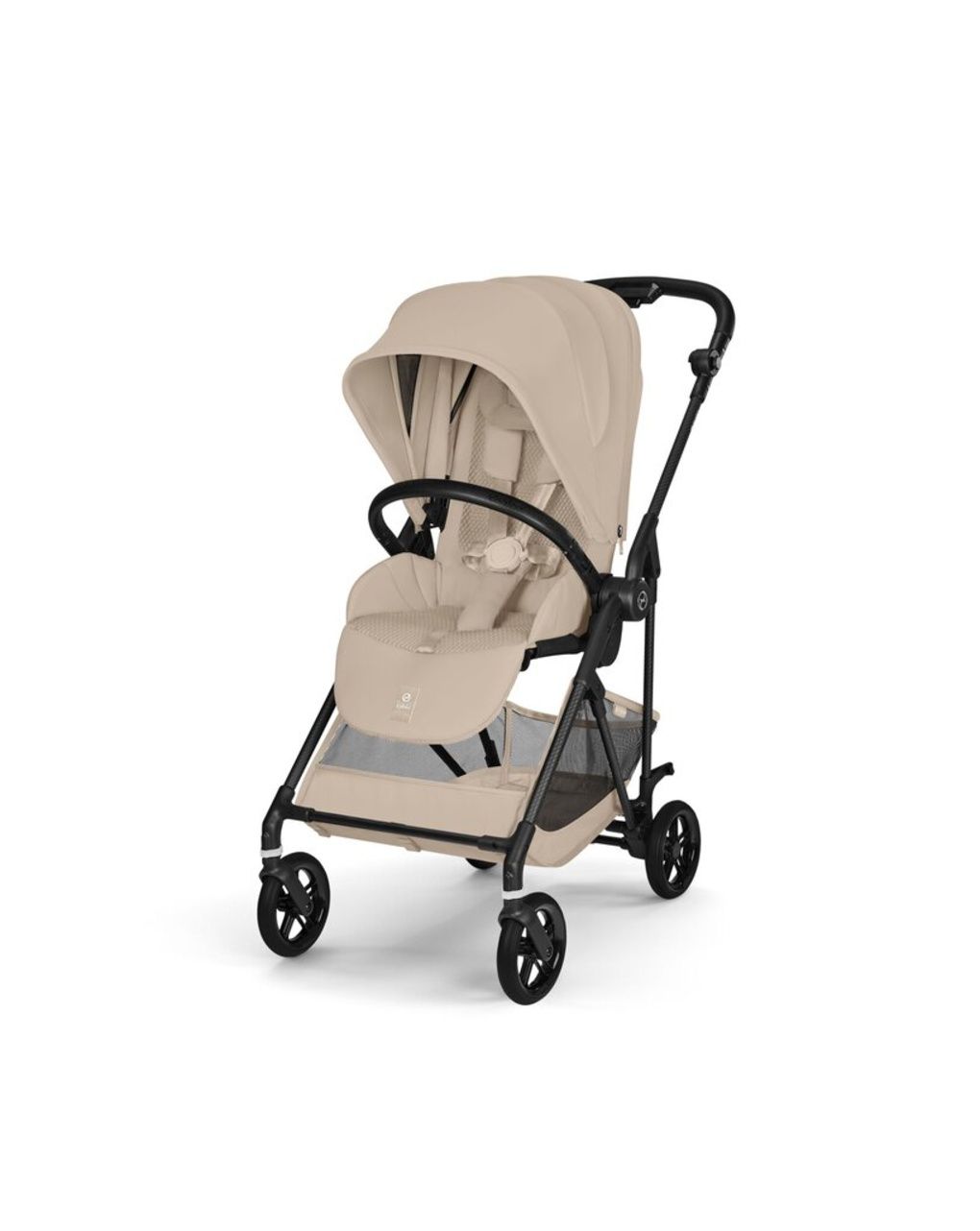 Cybex melio carbon ελαφρύ καρότσι περιπάτου almond beige