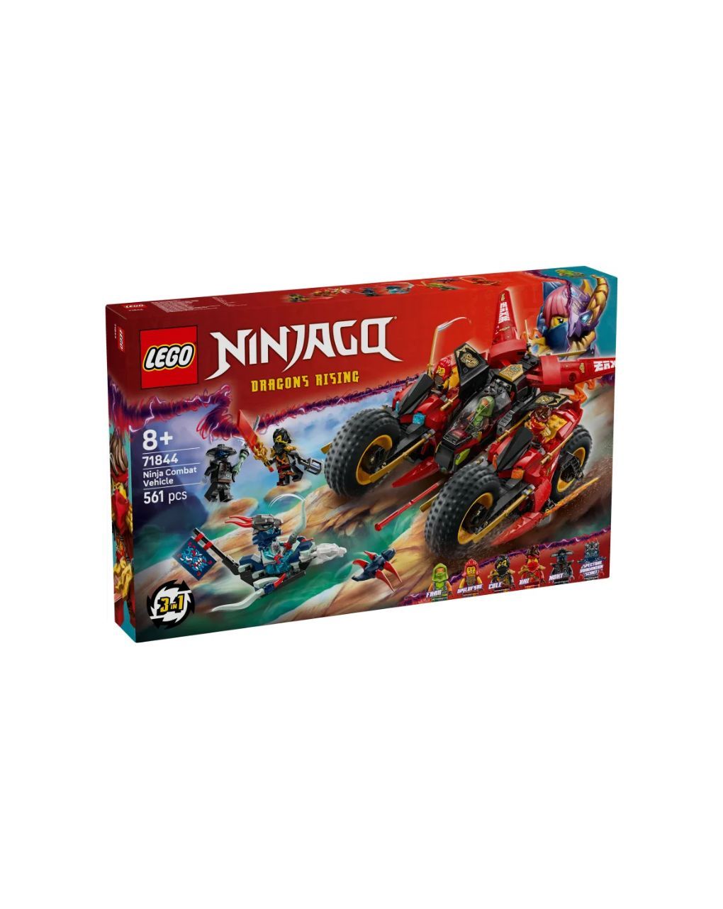Lego ninjago ninja combat vehicle 71844