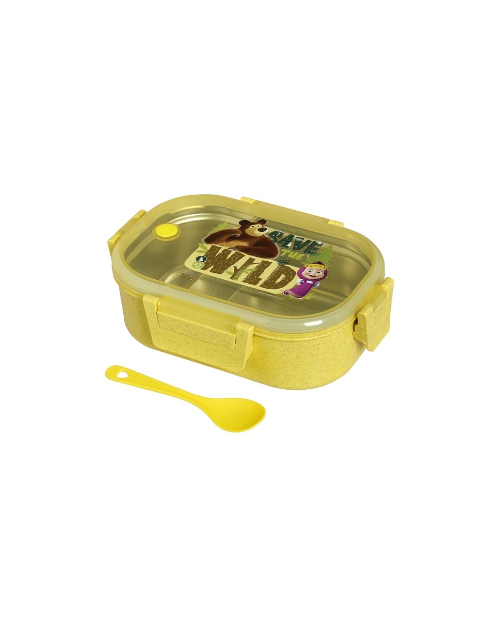 Ecolife φαγητοδοχείο 'masha - save the wild' 900ml 33-bo-9000 - Ecolife