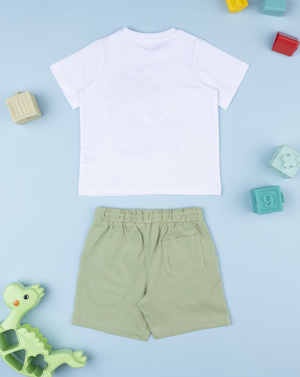βρεφικό σετ t-shirt και σορτσάκι summer για αγόρι - Prénatal