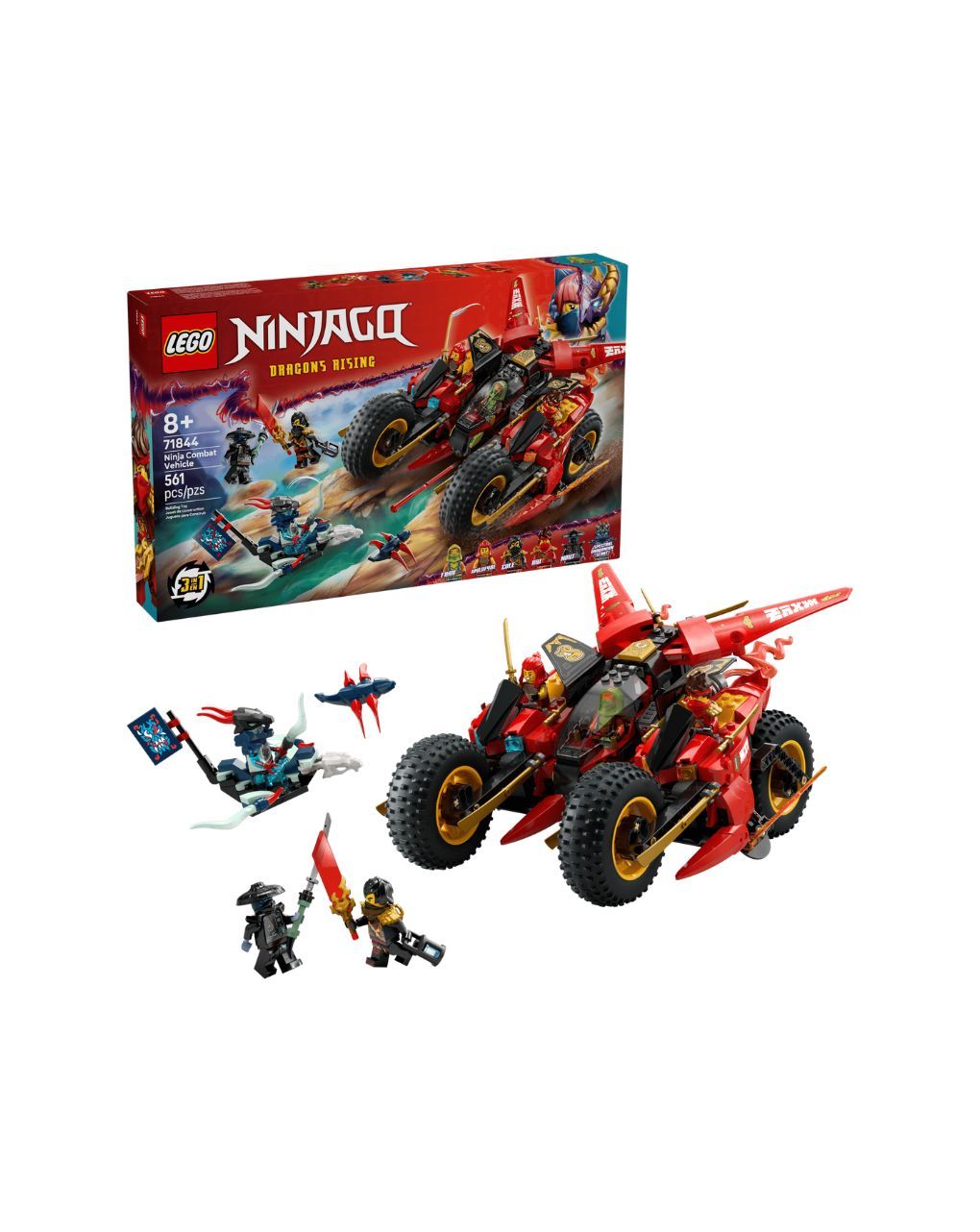 Lego ninjago ninja combat vehicle 71844 - LEGO, Lego Ninjago