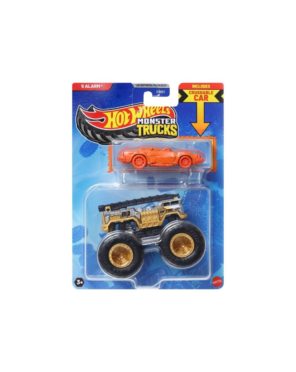 Hot wheels οχήματα monster trucks 1:64 grh81 (διάφορα σχέδια) - Hot wheels