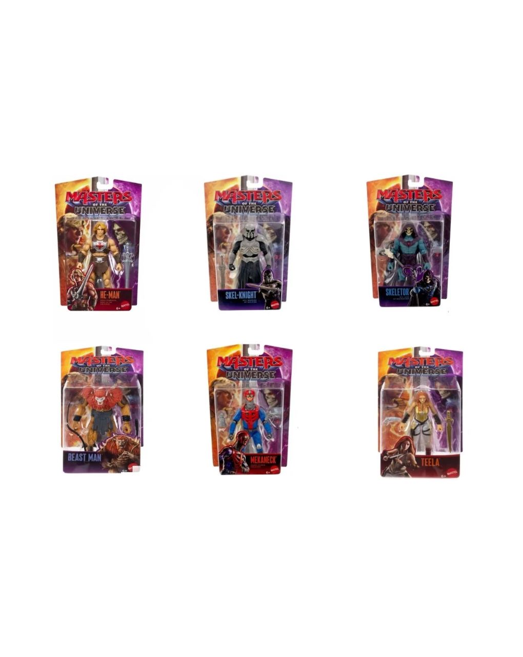 Masters of the universe φιγούρες jkh88 (6 σχέδια)