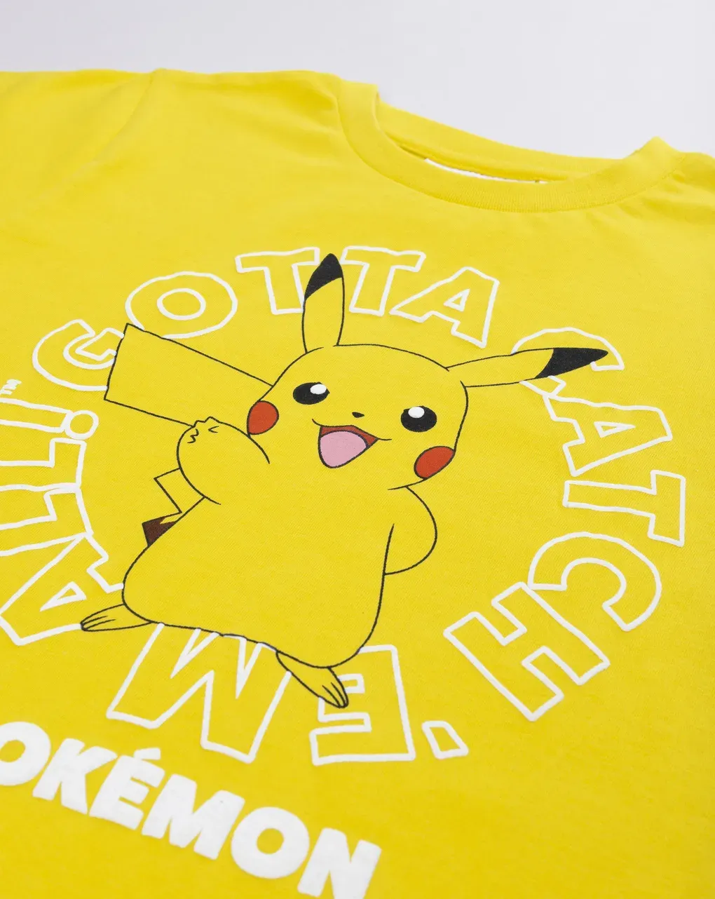 παιδική πιτζάμα κίτρινη/γκρι pokémon για αγόρι - Prénatal