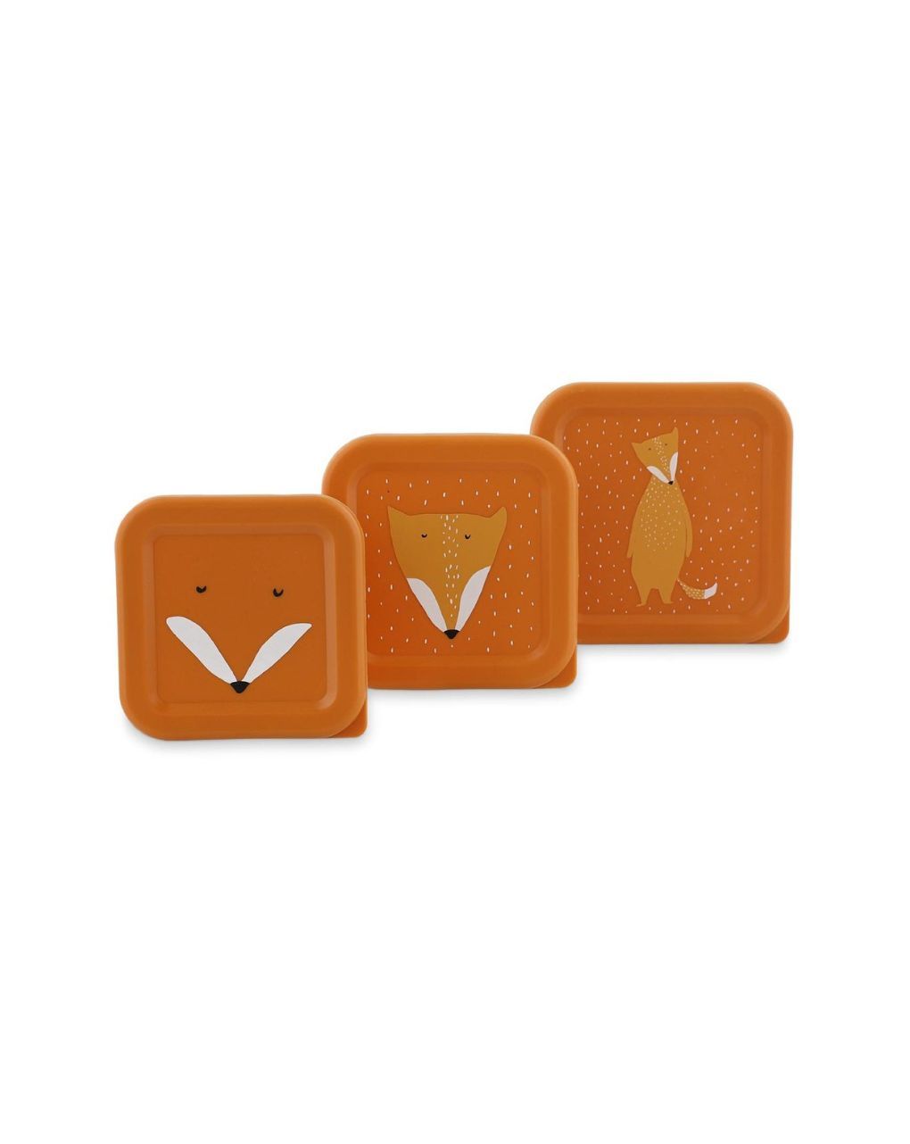 Trixie σετ φαγητοδοχεία snack box nesting 3τμχ mr. fox t05210 - TRIXIE